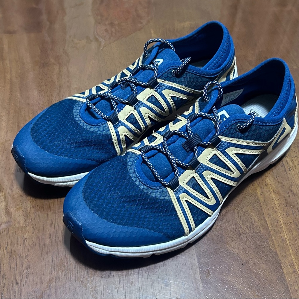 Salomon Crossamphibian Swift 2 Teal Blue 406832 Running Sneaker Men US 7.5 UK 7